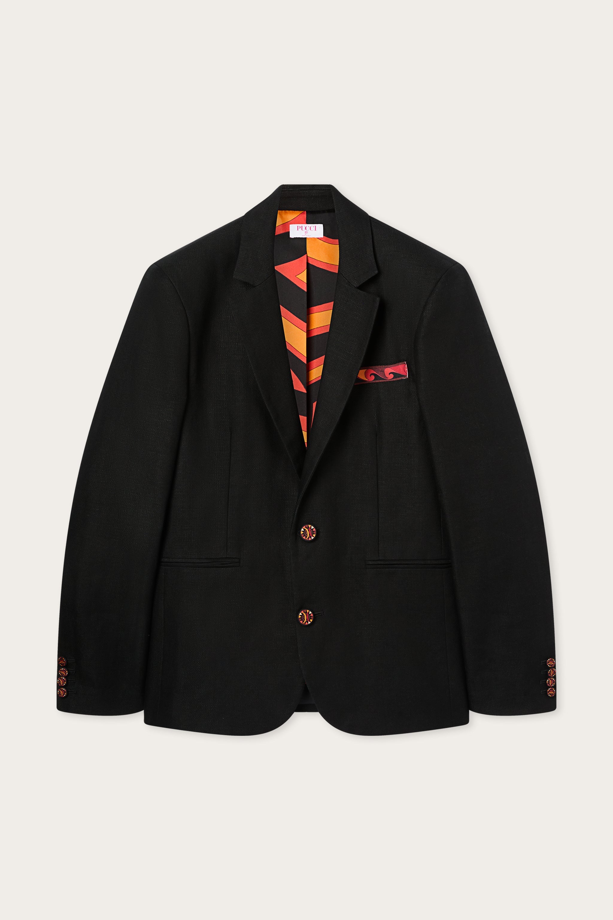 Emilio Pucci Jackets 6HRB066H600999 veste coton noire
