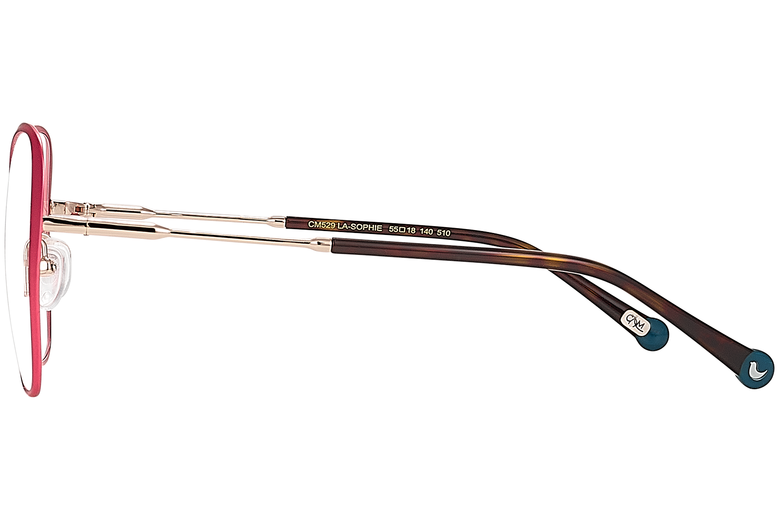 Clémence & Margaux Harmonie lunettes de vue rose papillon
