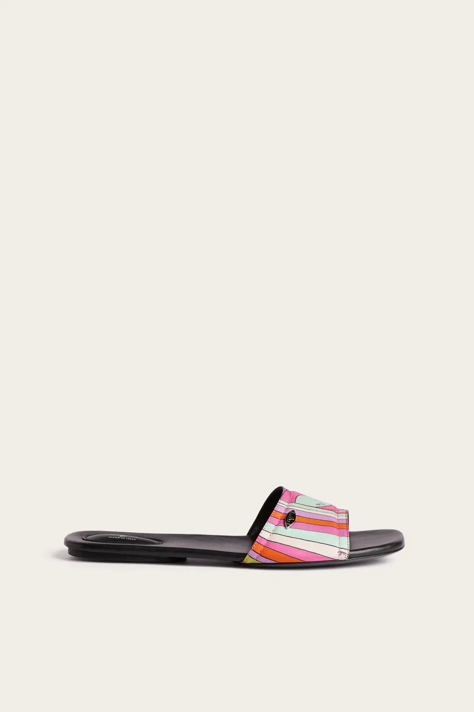 Emilio Pucci Slip-on Seta Stampa Iride chaussures multicolor soie