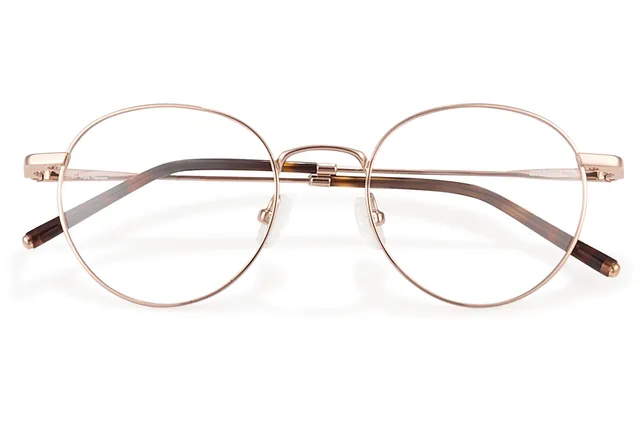 Clémence & Margaux La Franche lunettes de vue Doré pantos