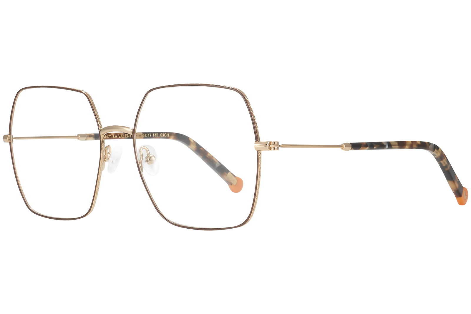 Clémence & Margaux La Valentine lunettes de vue Bleu marine hexagonale