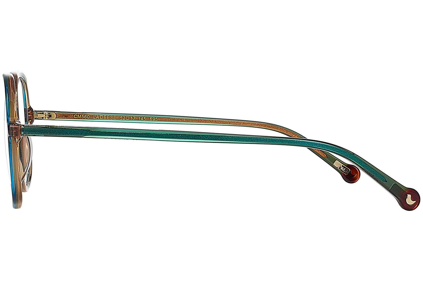 Clémence & Margaux Optiques La Déesse lunettes de vue vert tonneau
