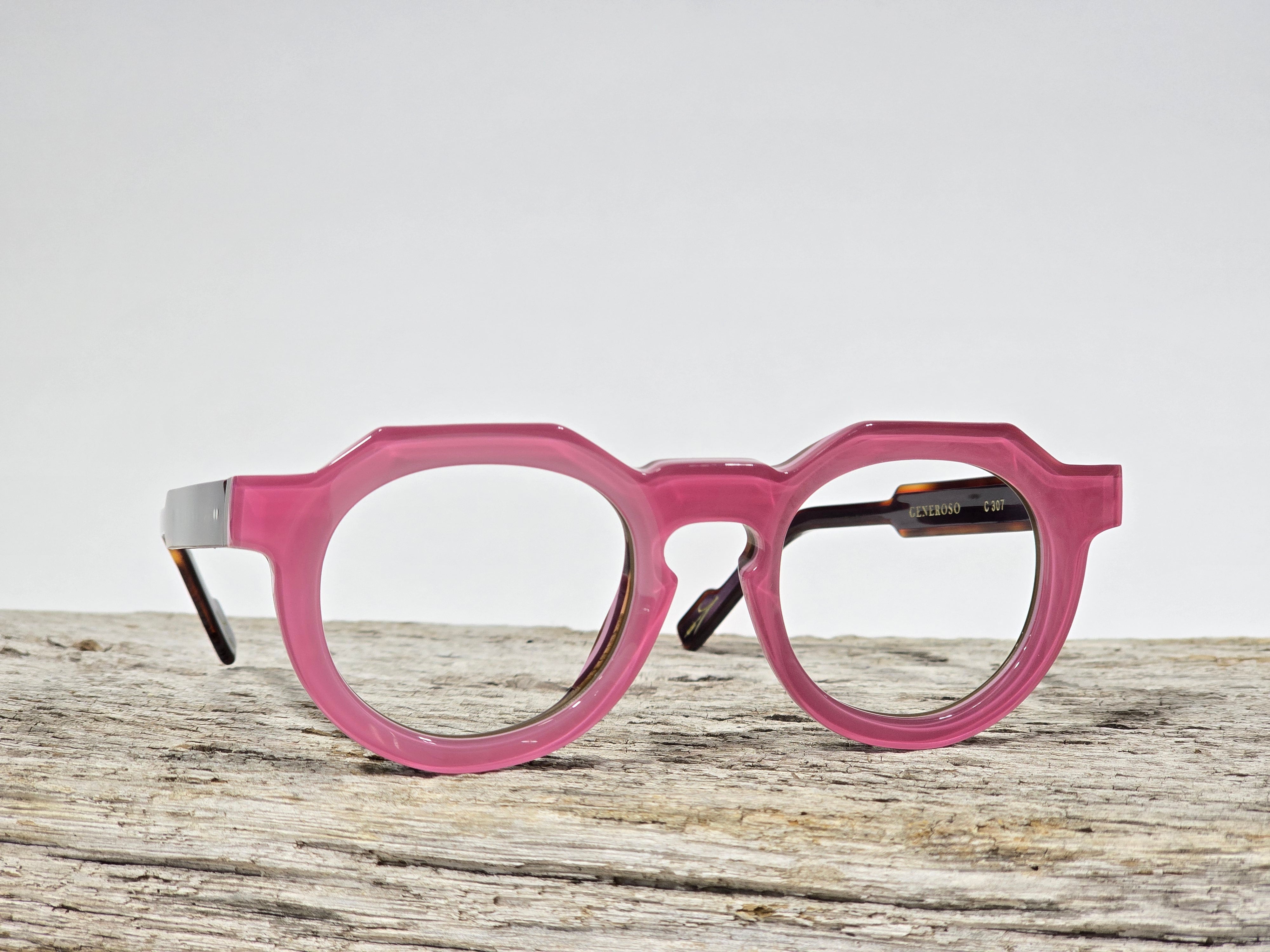 Xavier Derome Generoso C307 lunettes de vue rose