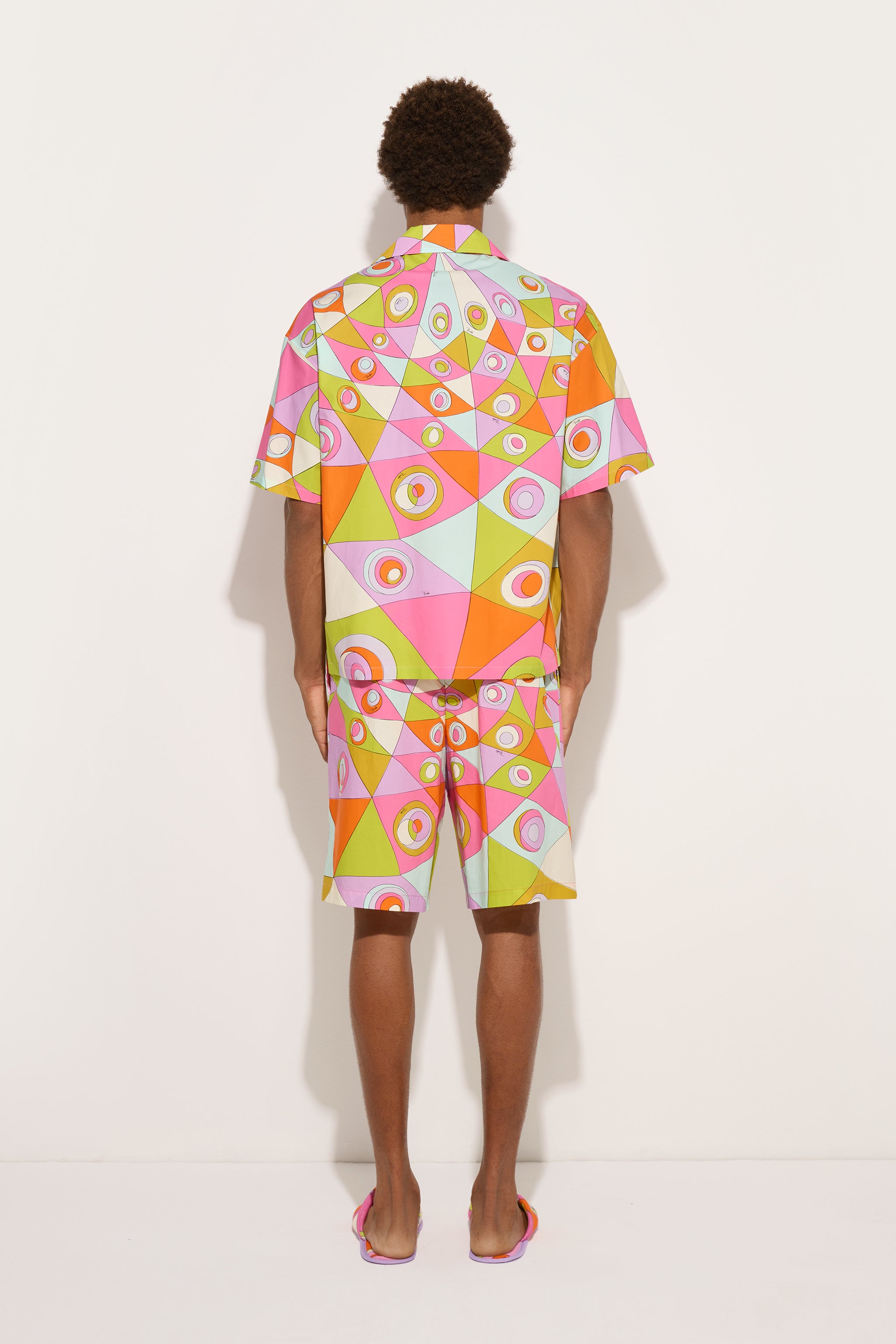 Emilio Pucci PANTS shorts coton multicolore homme M
