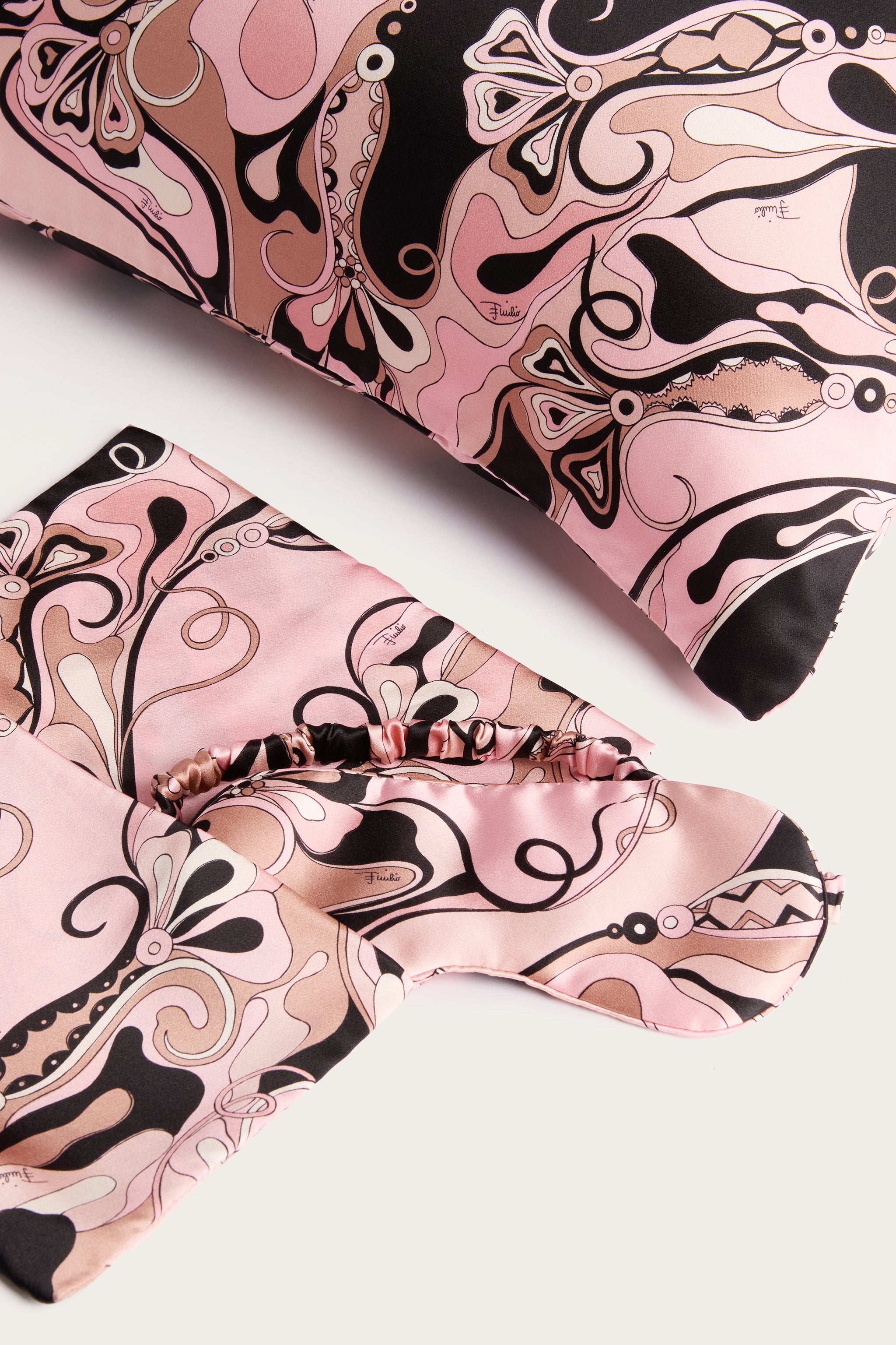 Emilio Pucci Set Orchidee ensemble nuit nude OS