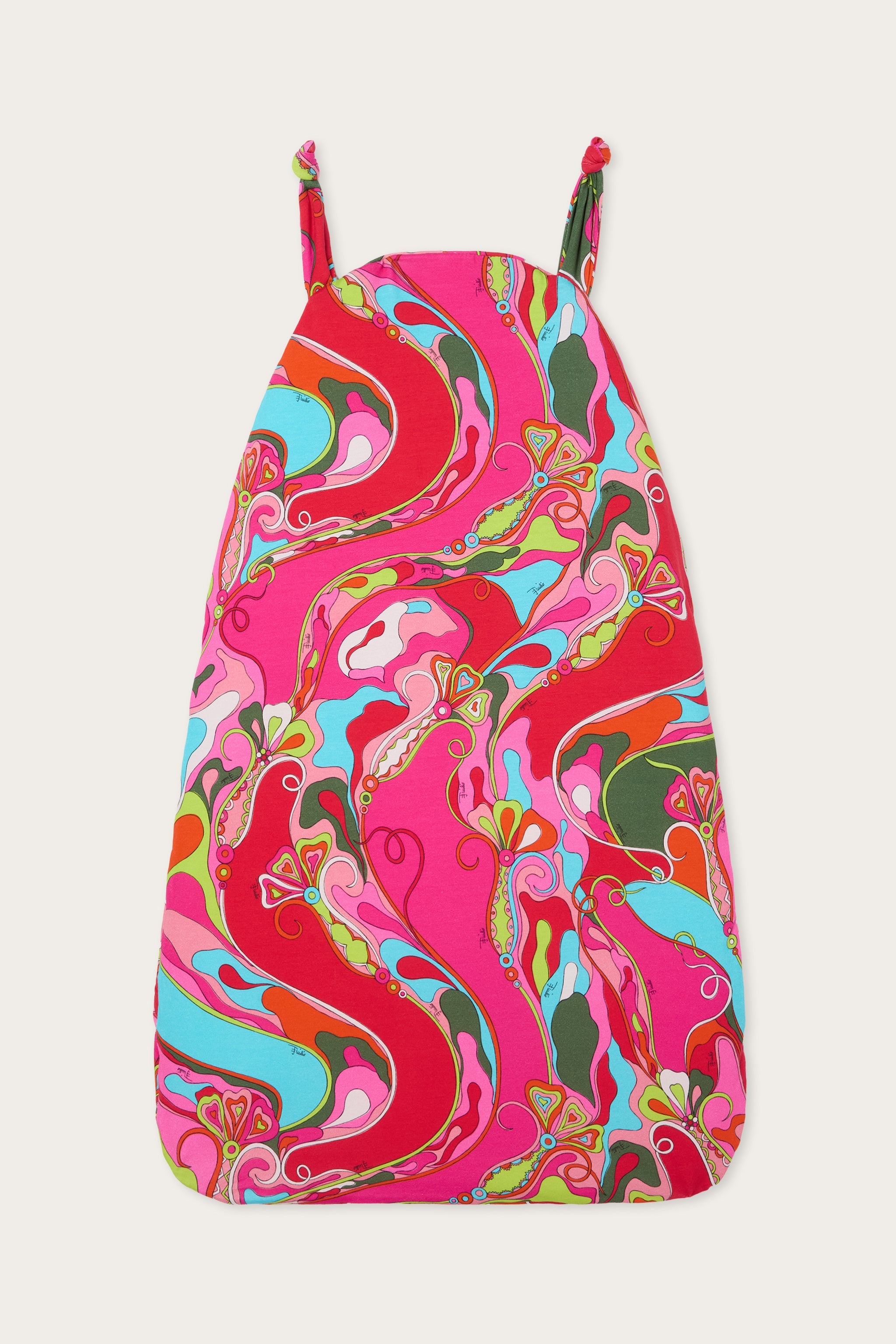 Emilio Pucci Orchidee nid bébé fuchsia coton taille unique