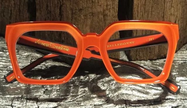 Xavier Derome Belledonne C281 monture orange 142 mm