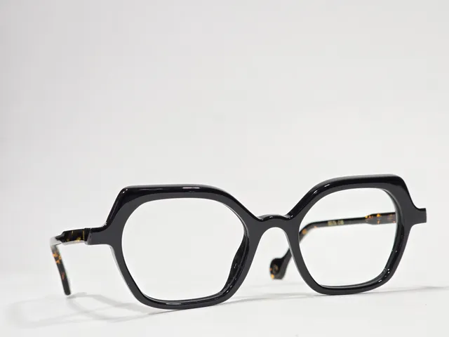 Xavier Derome Delta C00 lunettes noir écaille sombre