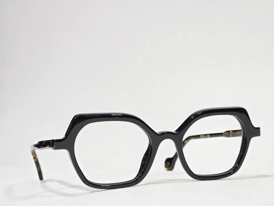 Xavier Derome Delta C00 lunettes noir écaille sombre