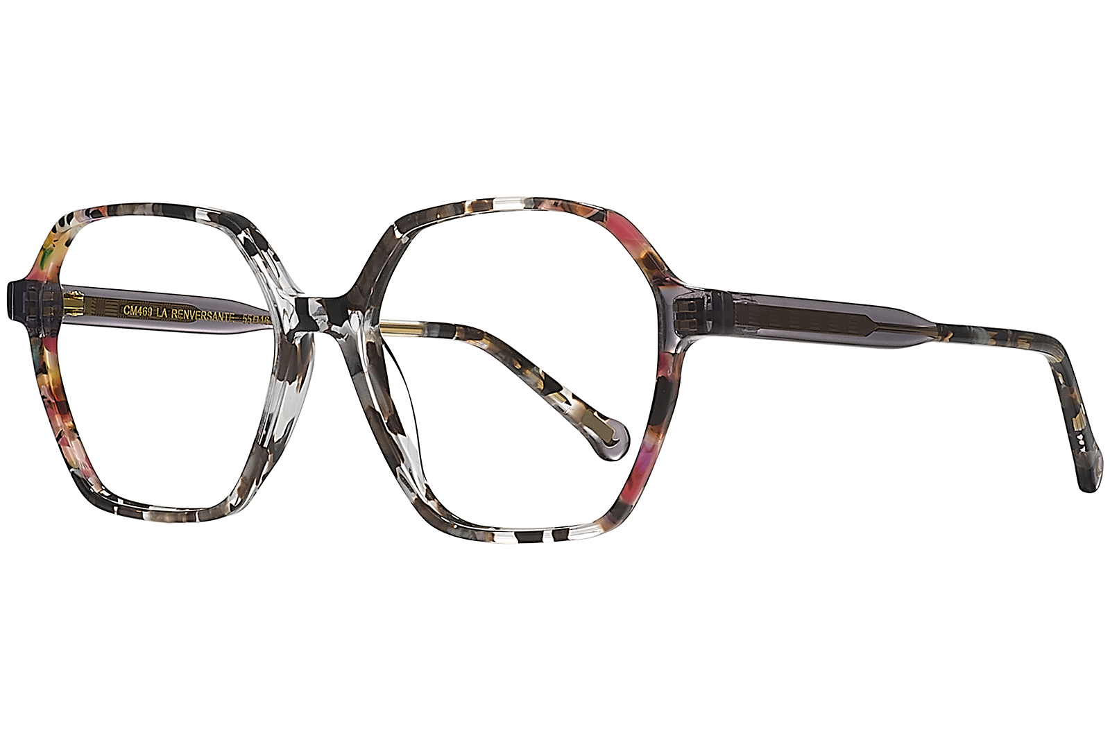 Clémence & Margaux La Renversante lunettes de vue hexagonale
