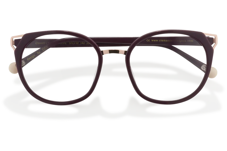 Clémence & Margaux L'Expressive lunettes de vue violet