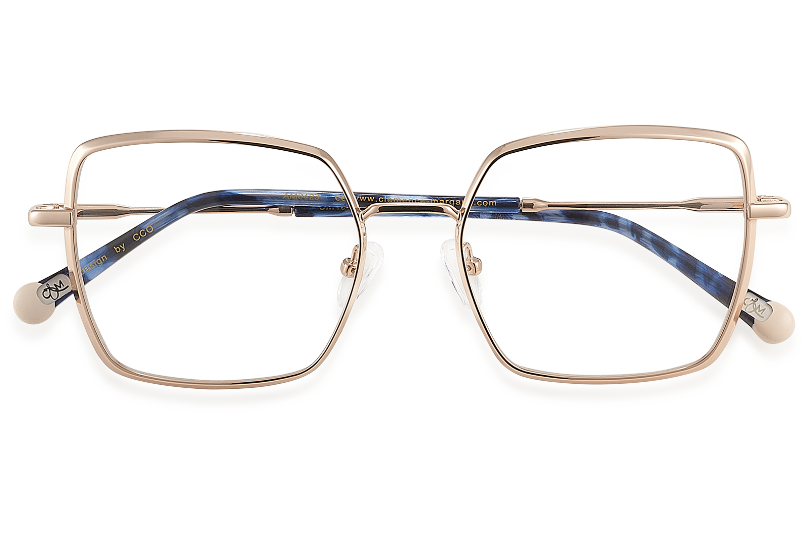Clémence & Margaux La Douce lunettes de vue doré femme