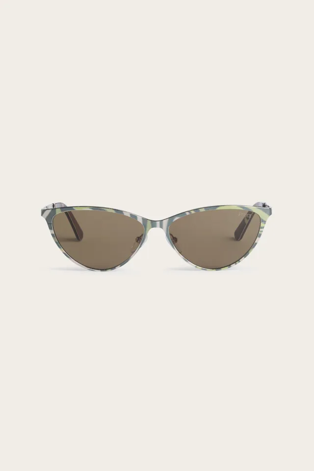 Emilio Pucci SUNGLASSES EP0256M lunettes de soleil animal brown