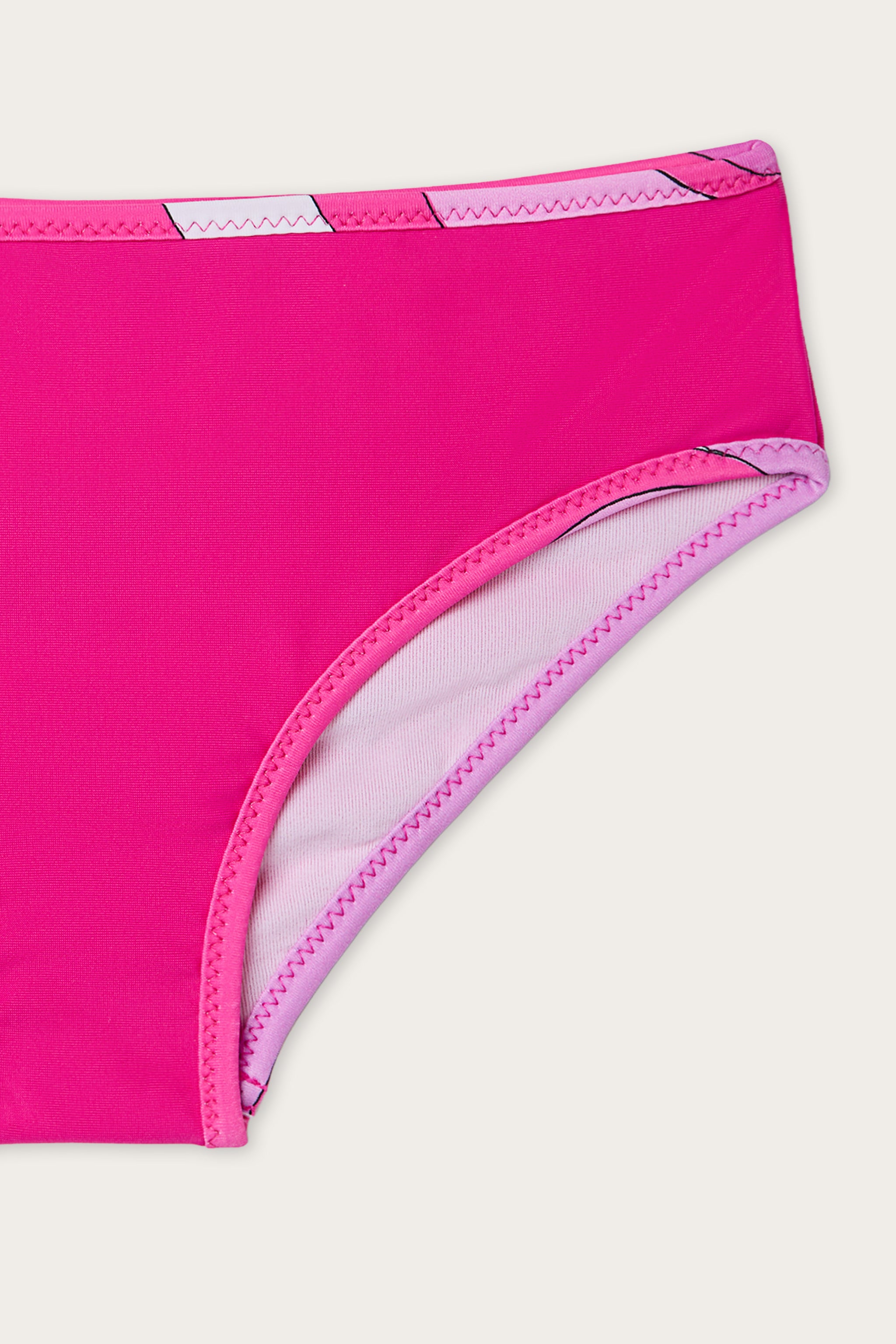 Emilio Pucci Bikini slip de bain lampone lycra 4Y
