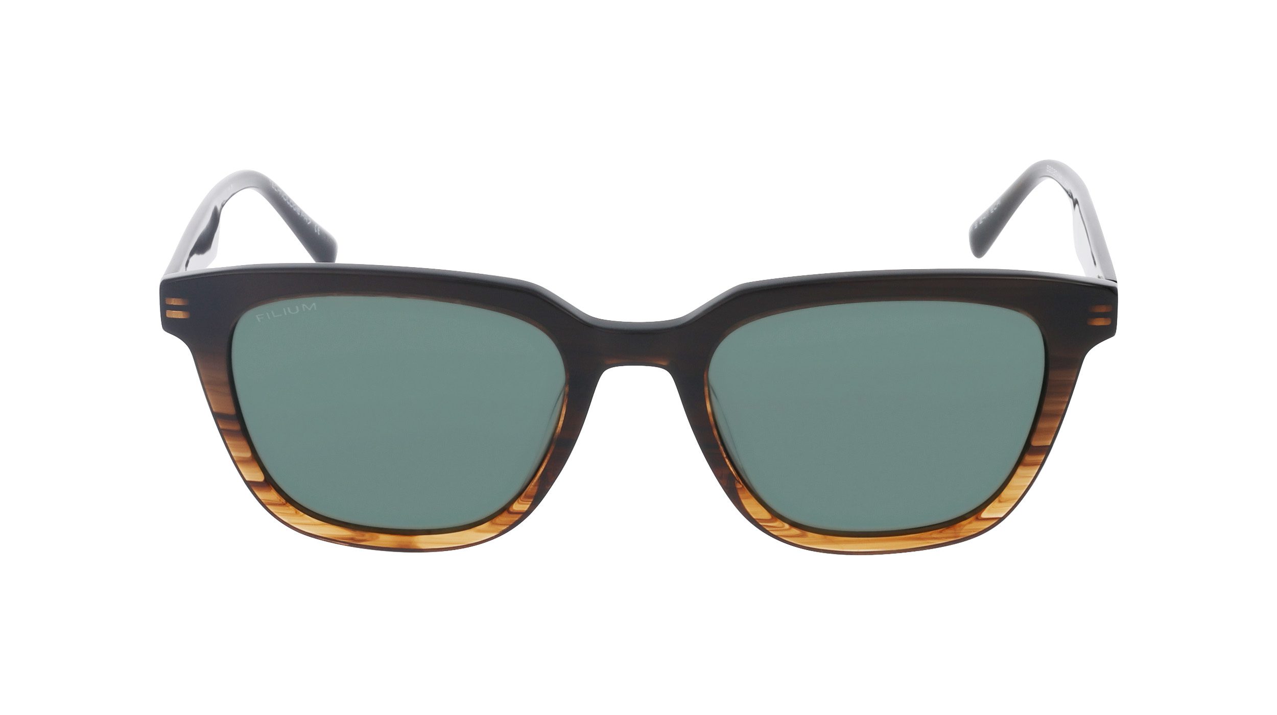 Filium FI S2411 ECAI lunettes de soleil écaille rayée homme