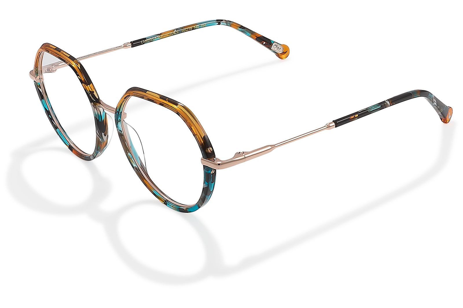 Clémence & Margaux La Magistrale lunettes de vue noir marbré
