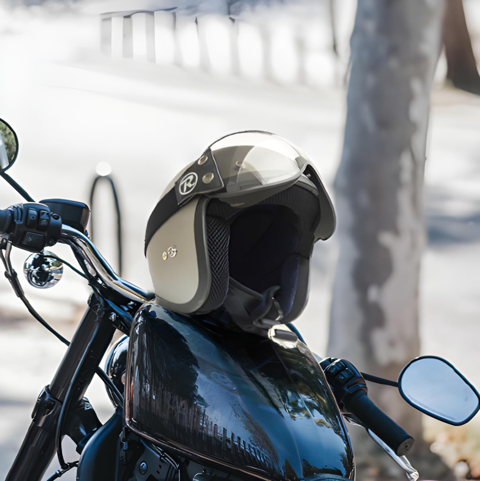Raleri StrapSter Classic visiere casque transparente