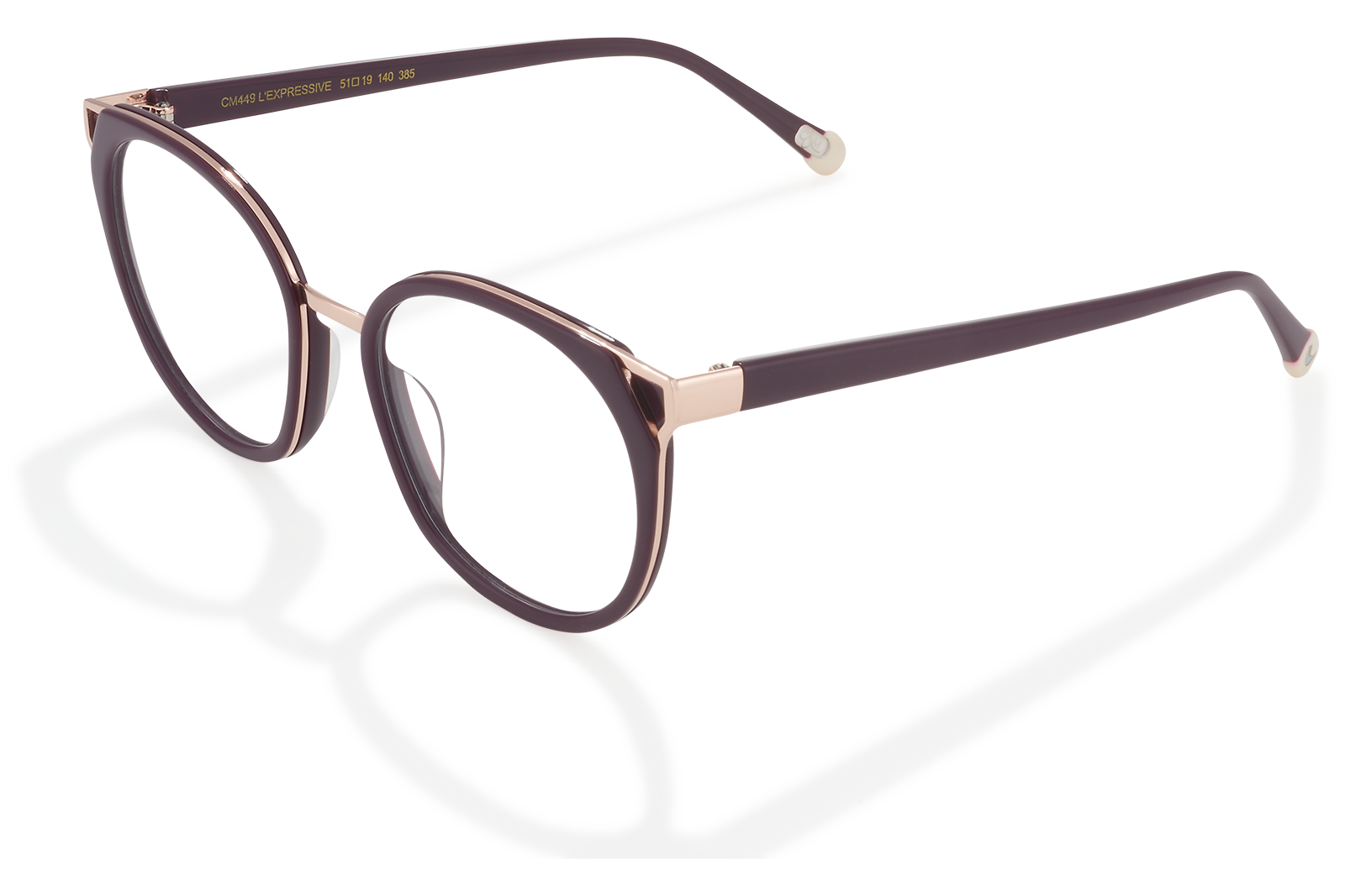 Clémence & Margaux L'Expressive lunettes de vue violet