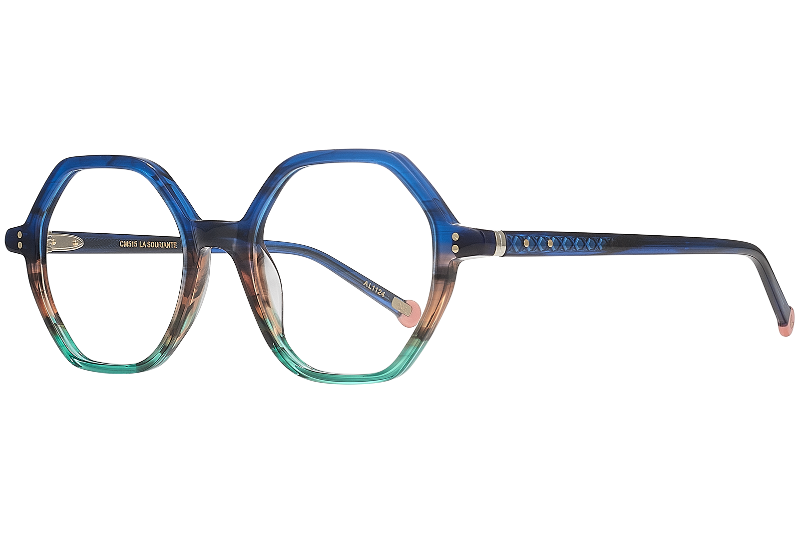 Clémence & Margaux La Souriante lunettes de vue brun rose