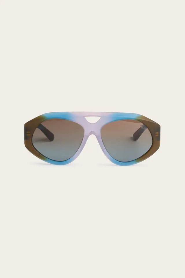 Emilio Pucci Sunglasses Navigator lunettes de soleil marron