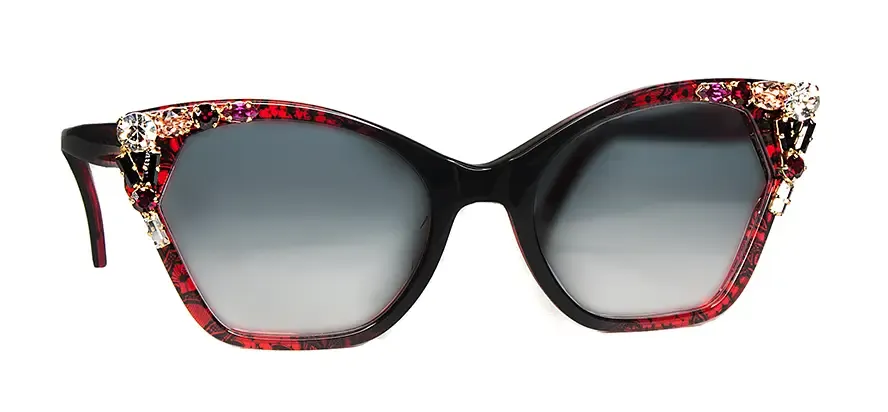 Francis Klein Exceptional AYA lunettes de soleil cat-eye verres dégradés