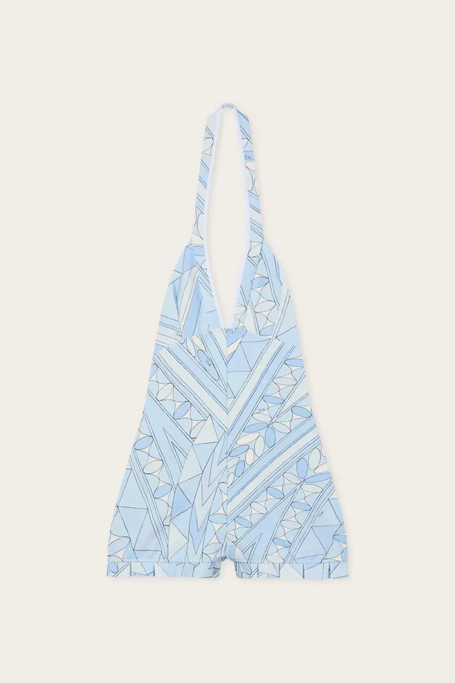 Emilio Pucci Manuba combinaison bleu clair viscose