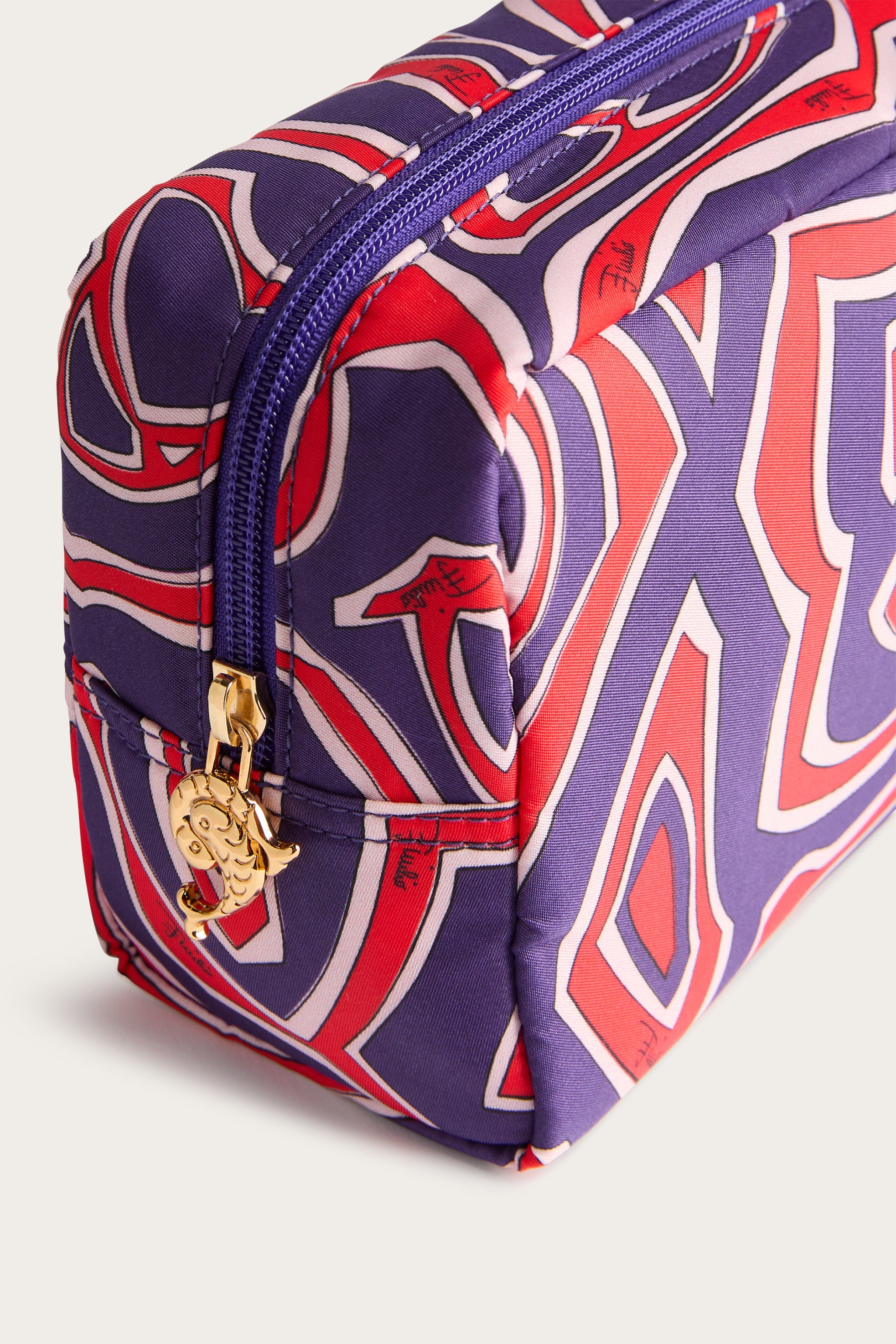 Emilio Pucci Labirinto trousse de toilette multicolore nylon