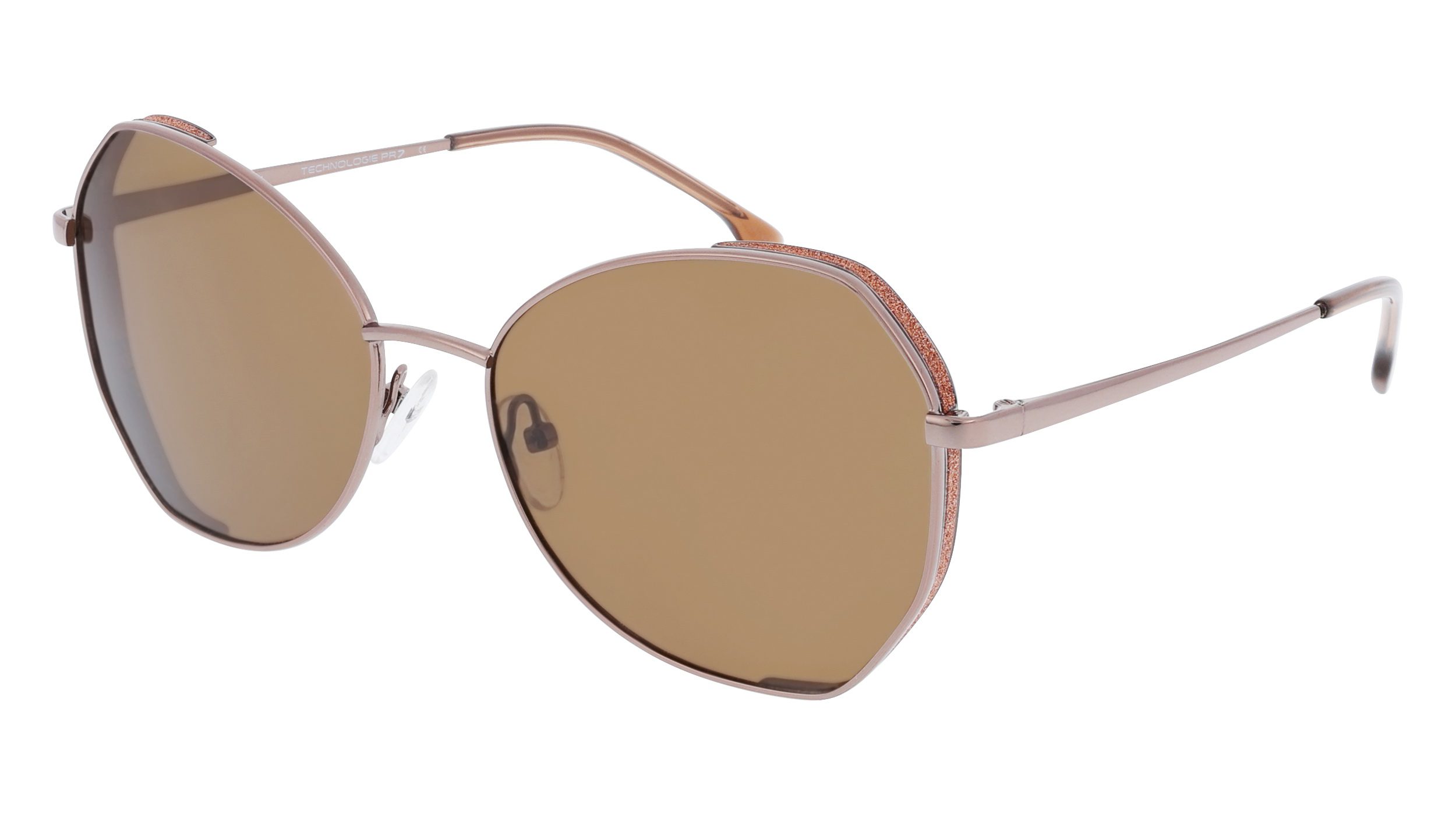 Filium FI S2101 Brun lunettes de soleil papillon standard