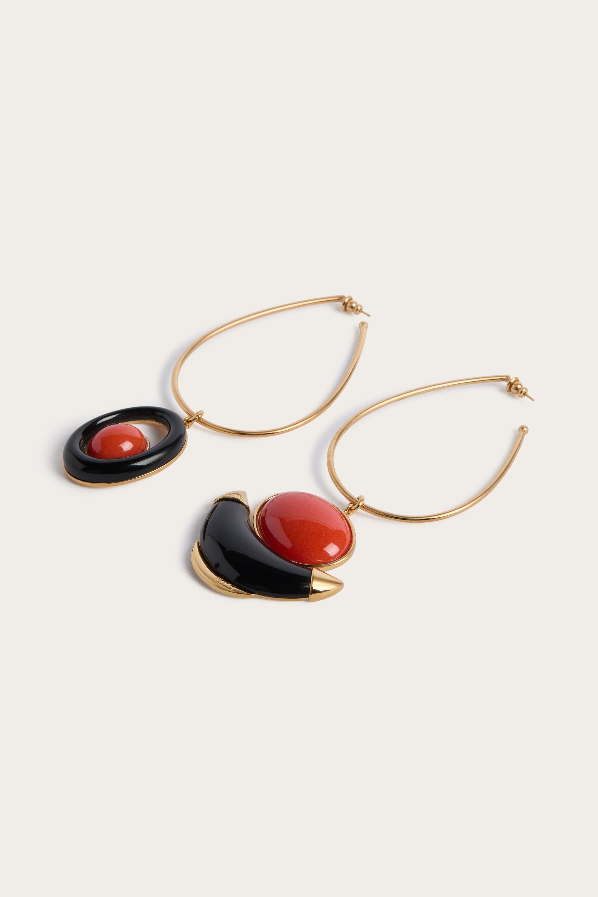 Emilio Pucci L'ALBA boucles d'oreilles or OS
