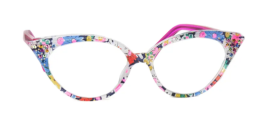 Francis Klein Optics Lipstick lunettes de vue femme acétate