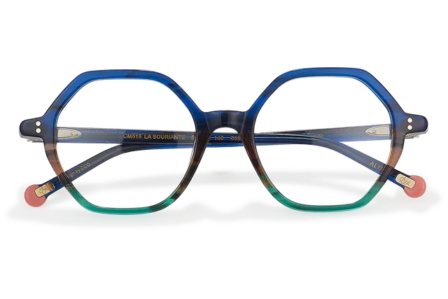 Clémence & Margaux La Souriante lunettes de vue brun rose