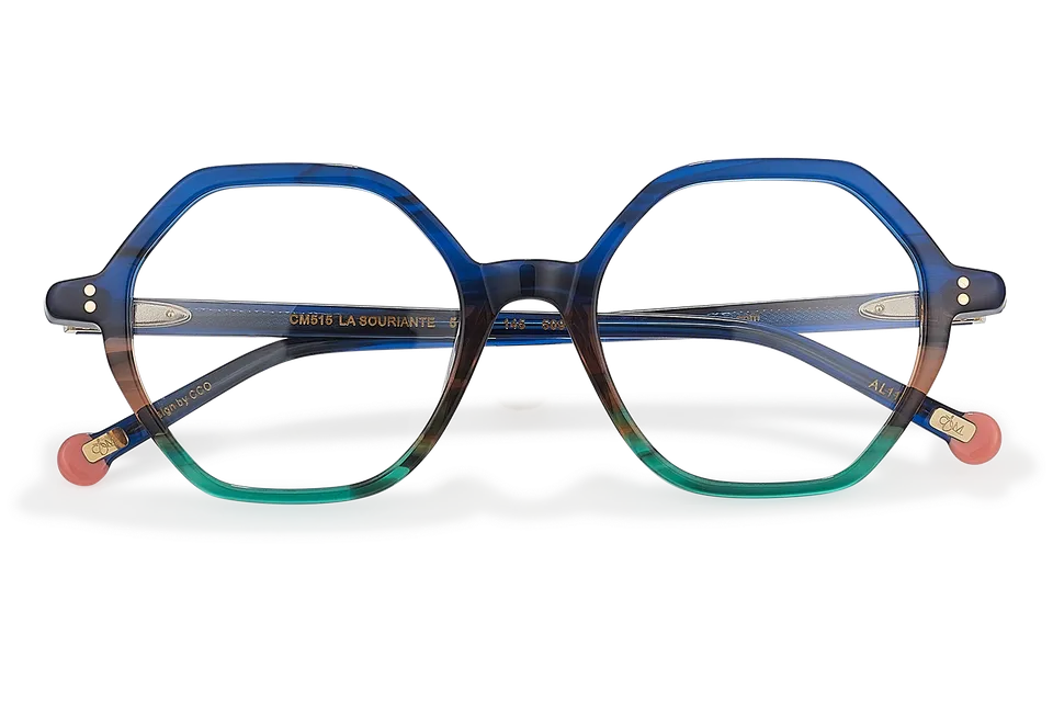 Clémence & Margaux La Souriante lunettes de vue brun rose