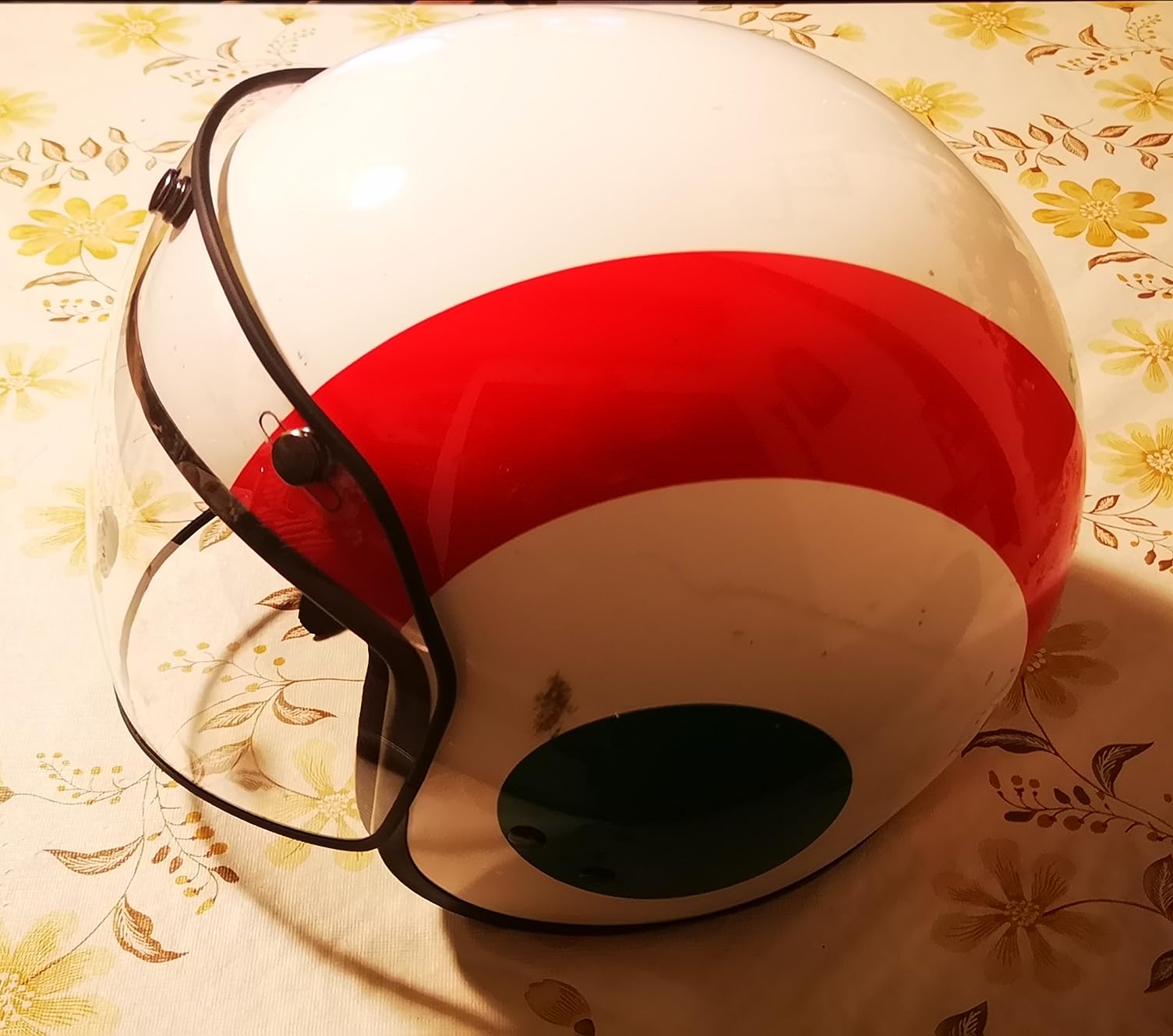 Raleri Airstream visiere casque 3 boutons transparente