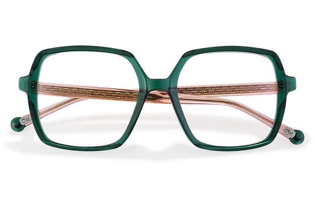Clémence & Margaux La Joie de Vivre lunettes de vue vert carré