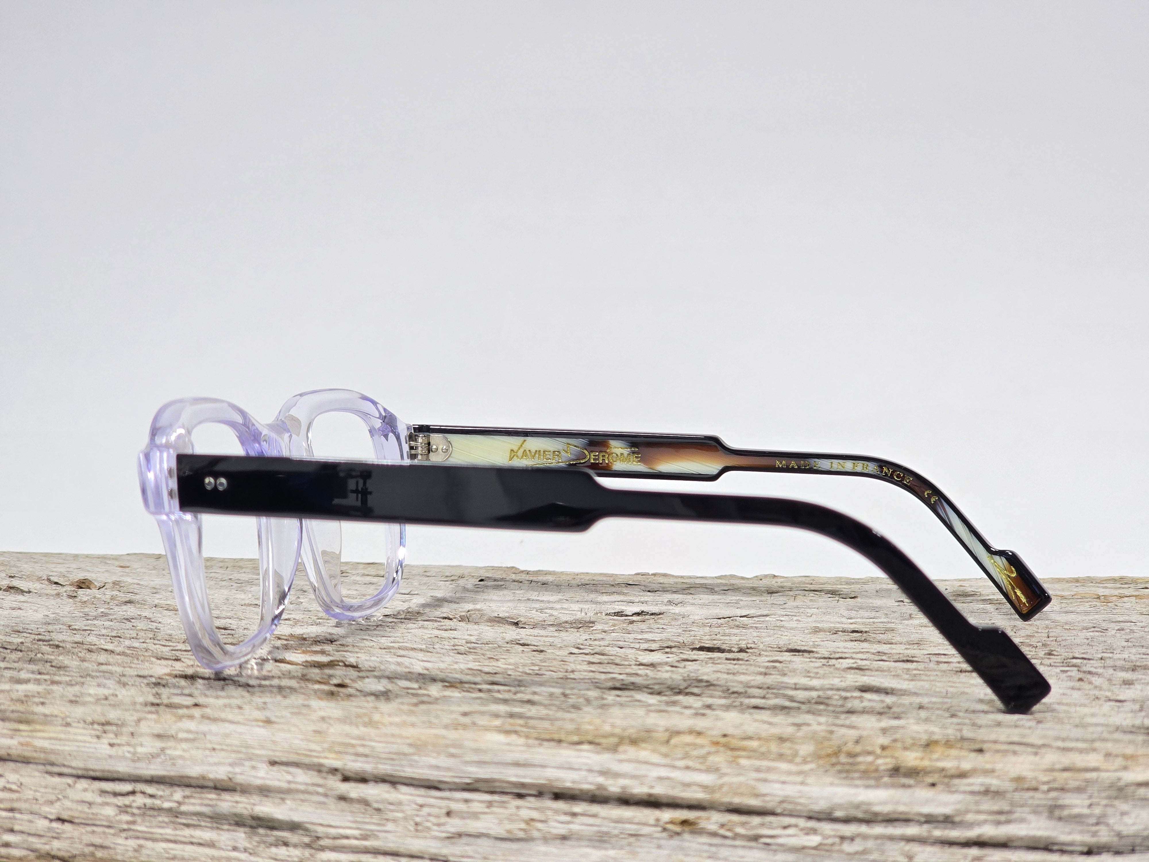 Xavier Derome Aubisque C235 monture cristal écaille