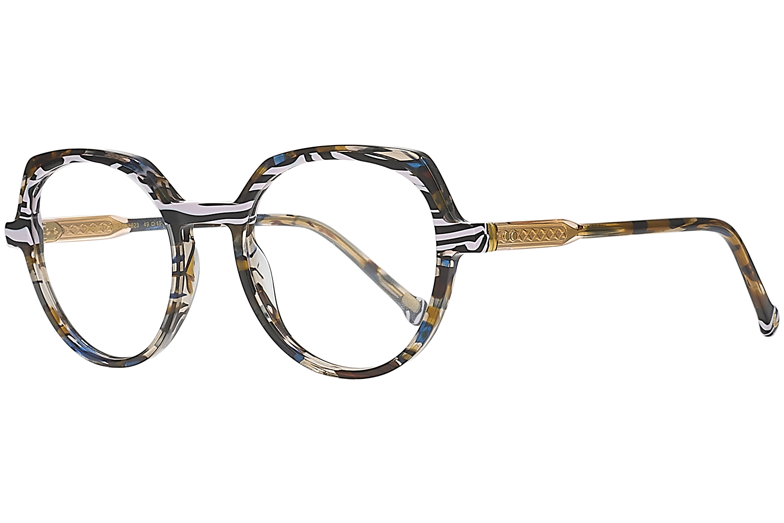 Clémence & Margaux La Alisa lunettes de vue Noir Écaille pantos