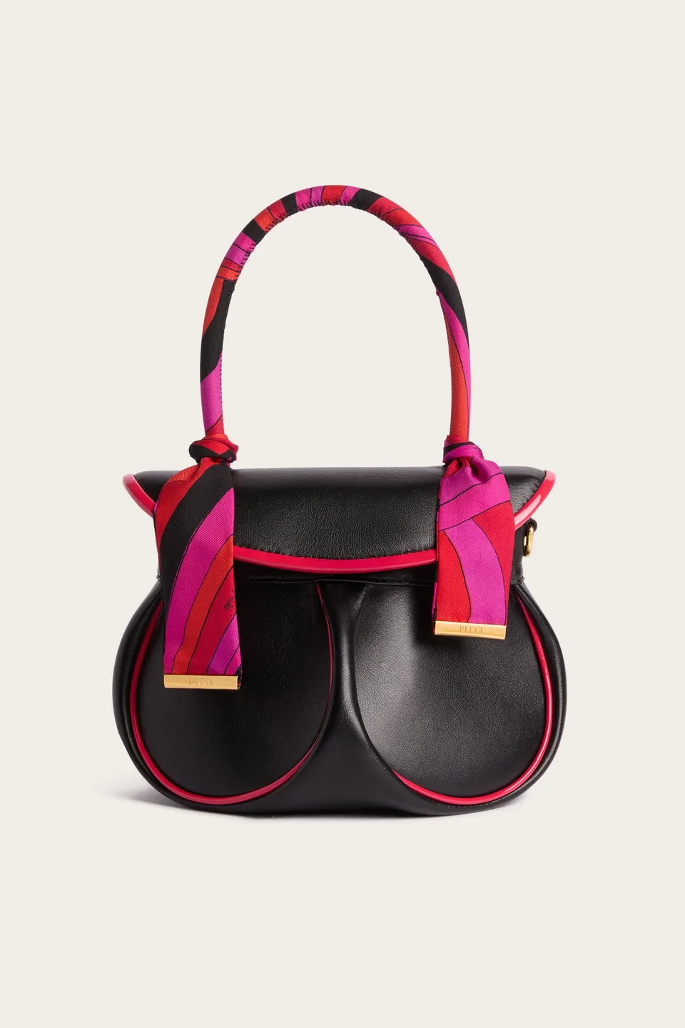 Emilio Pucci La Pupa sac hobo noir cuir