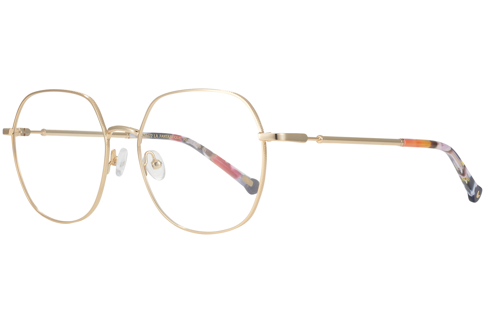 Clémence & Margaux La Fantastique lunettes de vue bleu marine doré