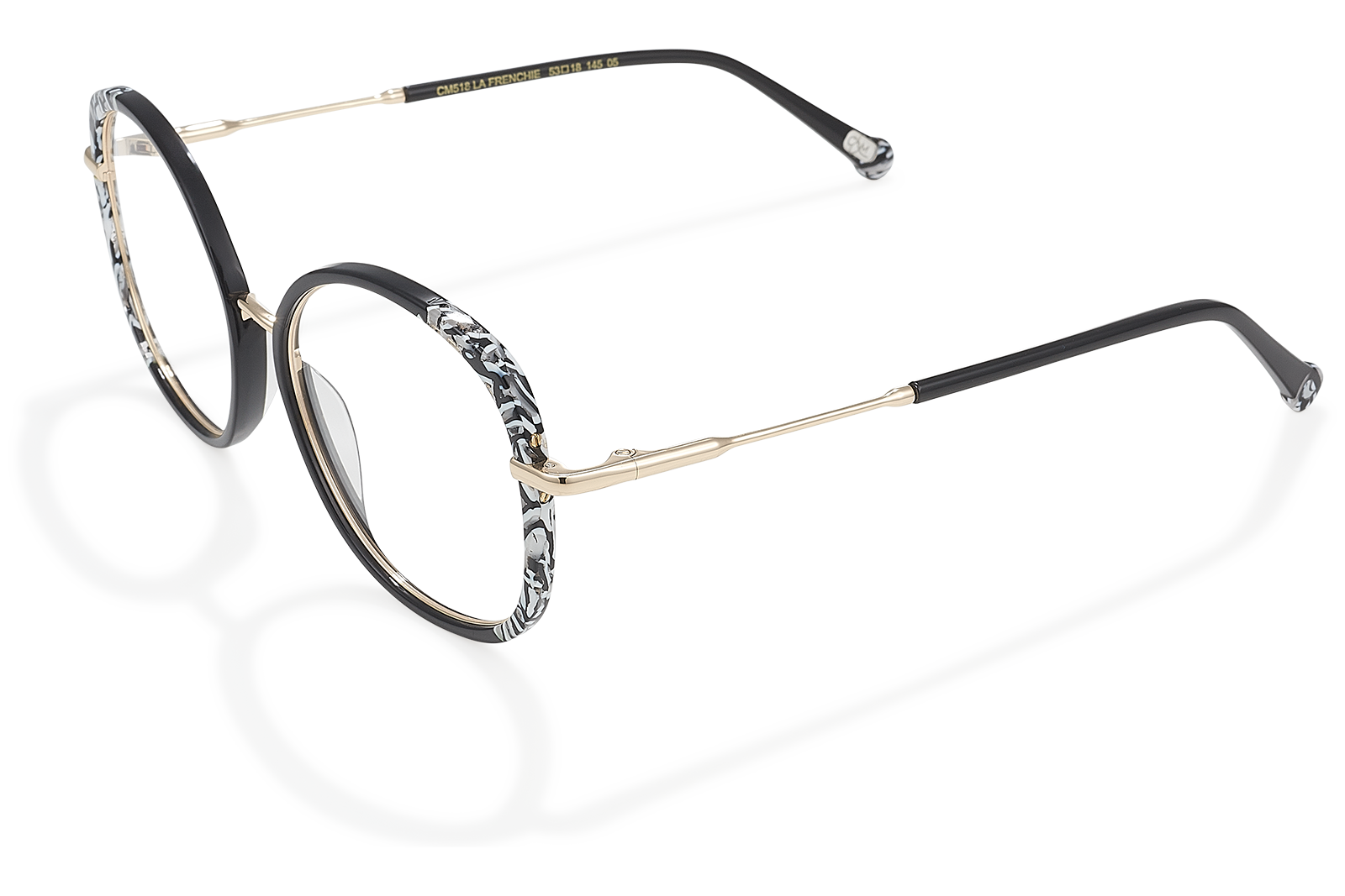Clémence & Margaux La Frenchie lunettes de vue moucheté brun