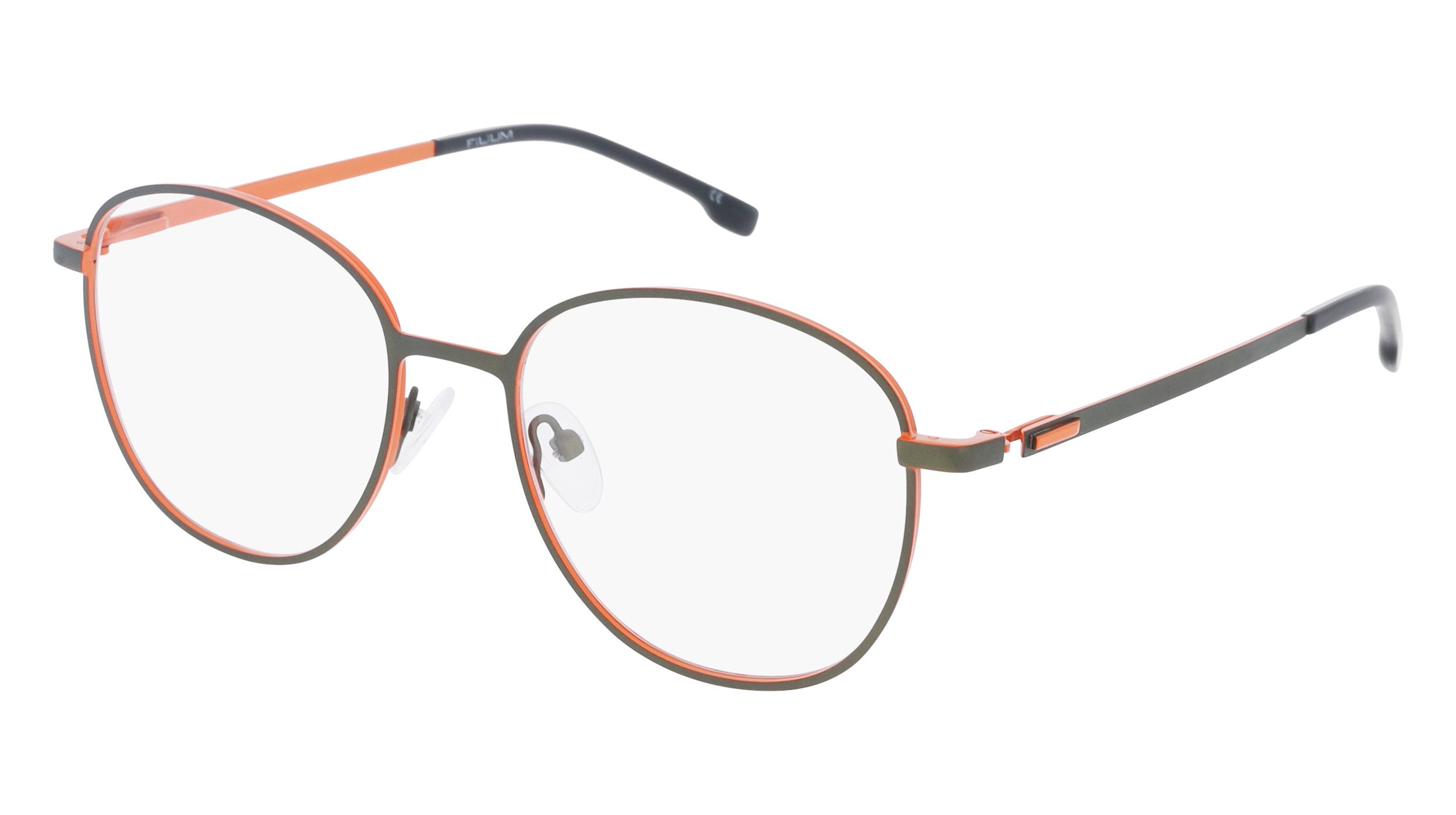 Filium FI 2403 PWOR lunettes de vue kaki orange classiques