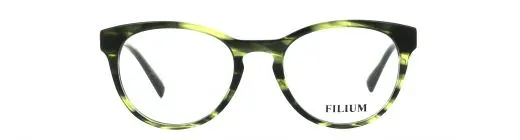 Filium FI 1711 ECVE lunettes de vue écaille vert ronde