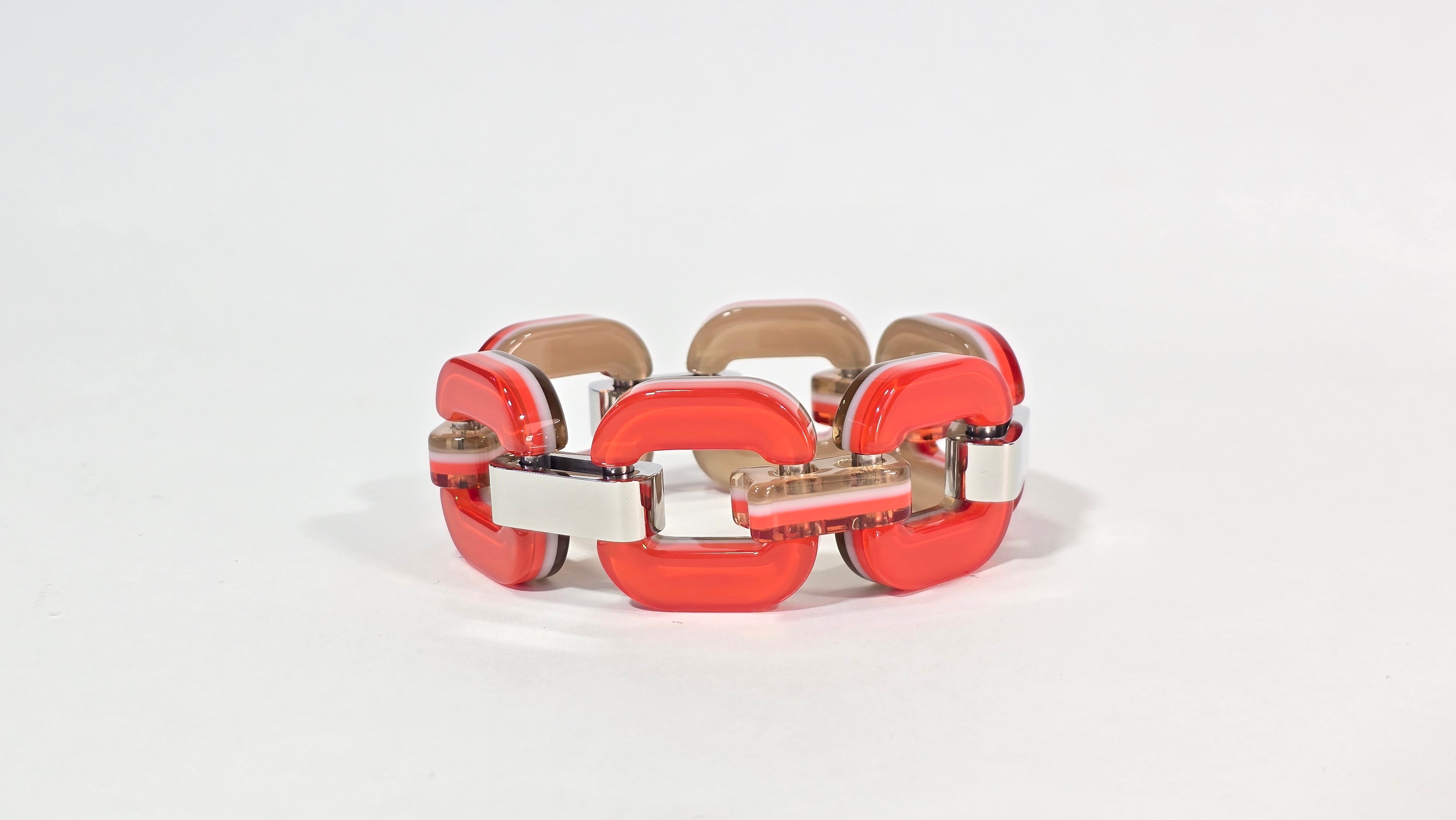 Xavier Derome GO-01-C-282 bracelet gourmette small corne