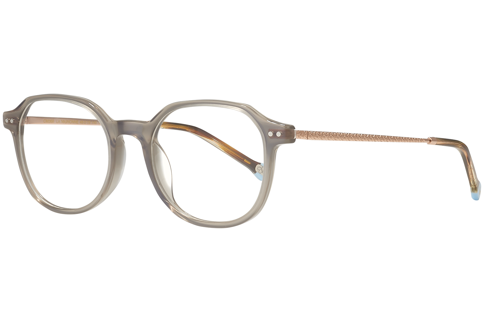 Clémence & Margaux La Mignonne lunettes de vue Rouge Cuivré tonneau