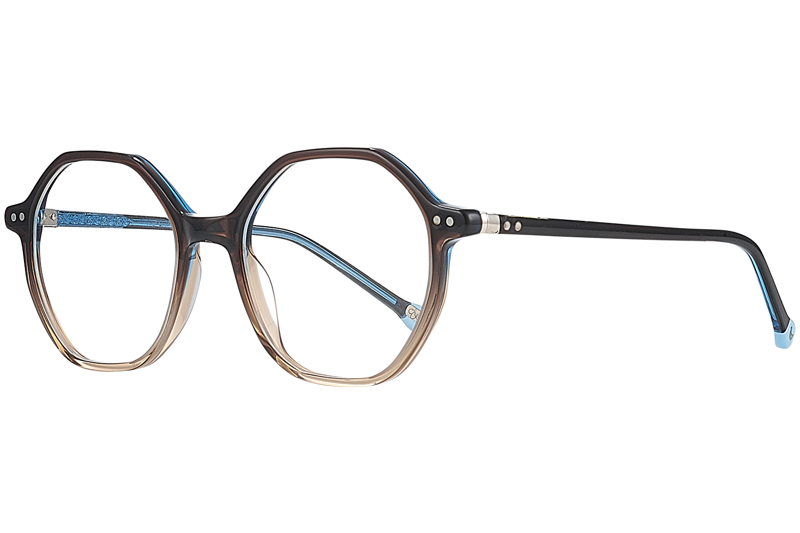 Clémence & Margaux La Réconciliante lunettes de vue Dégradé Brun & Gris