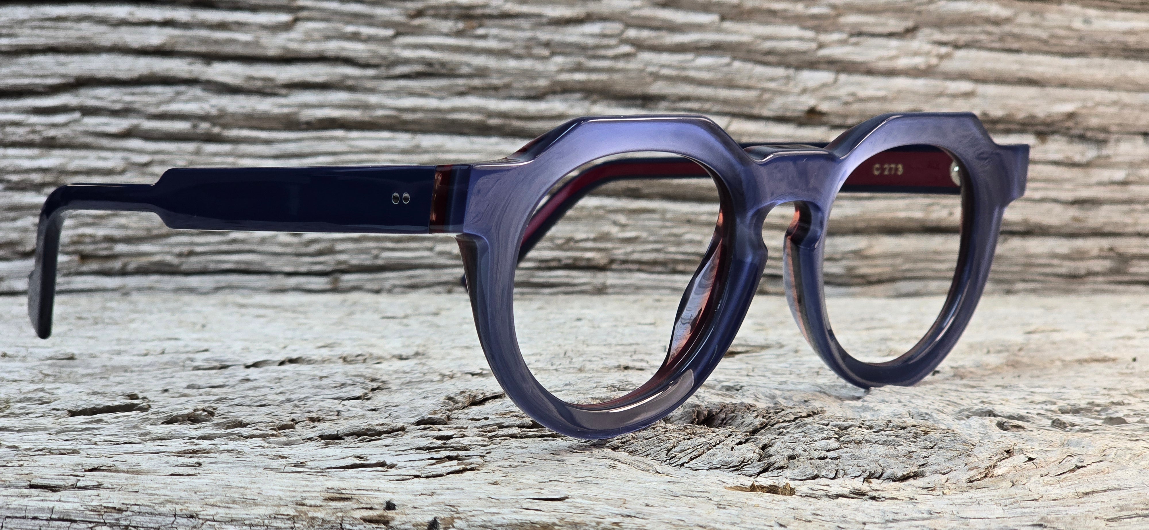 Xavier Derome Generoso C273 monture bleu nuit