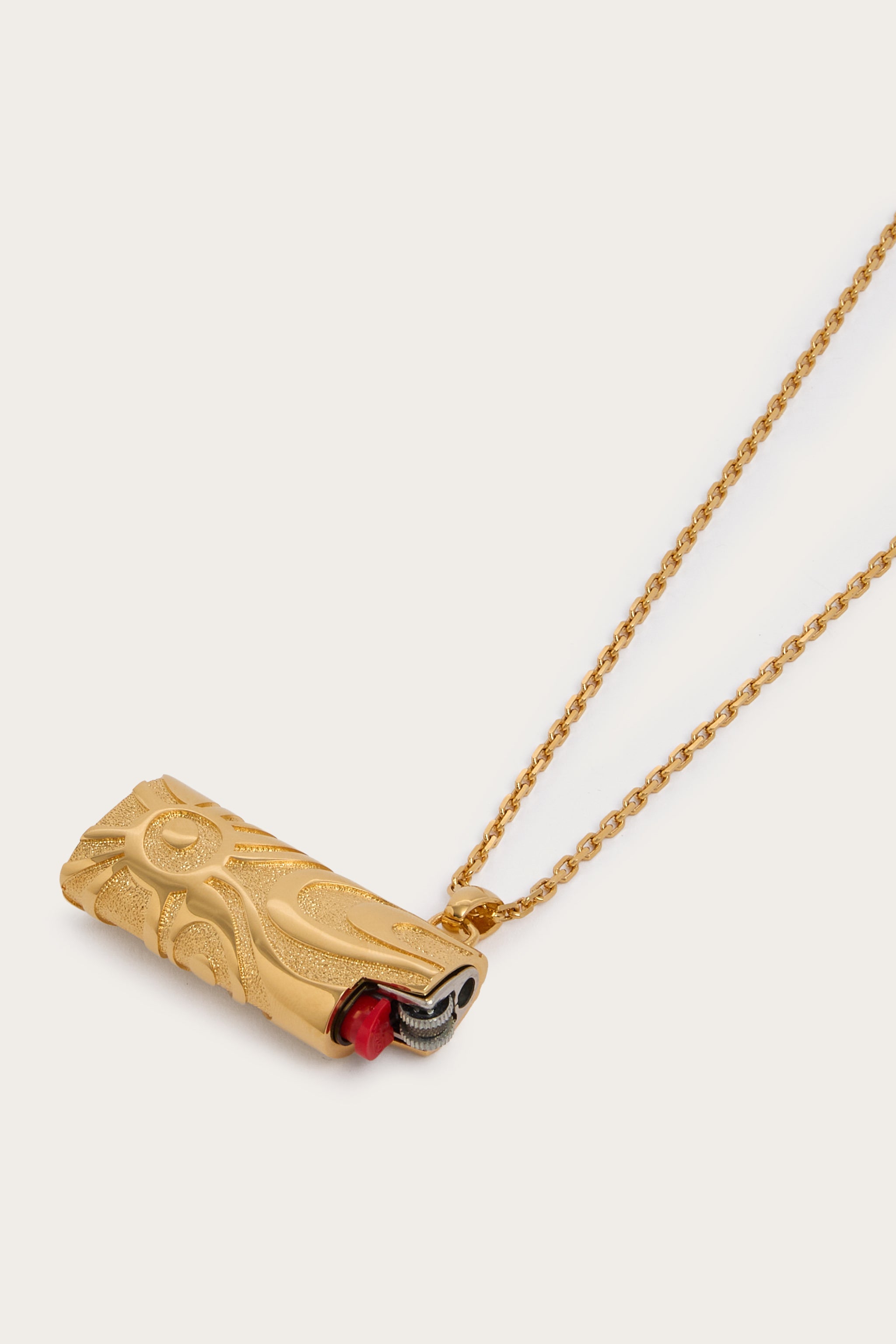 Emilio Pucci Jewellery Collier Porte Briquet Gold OS