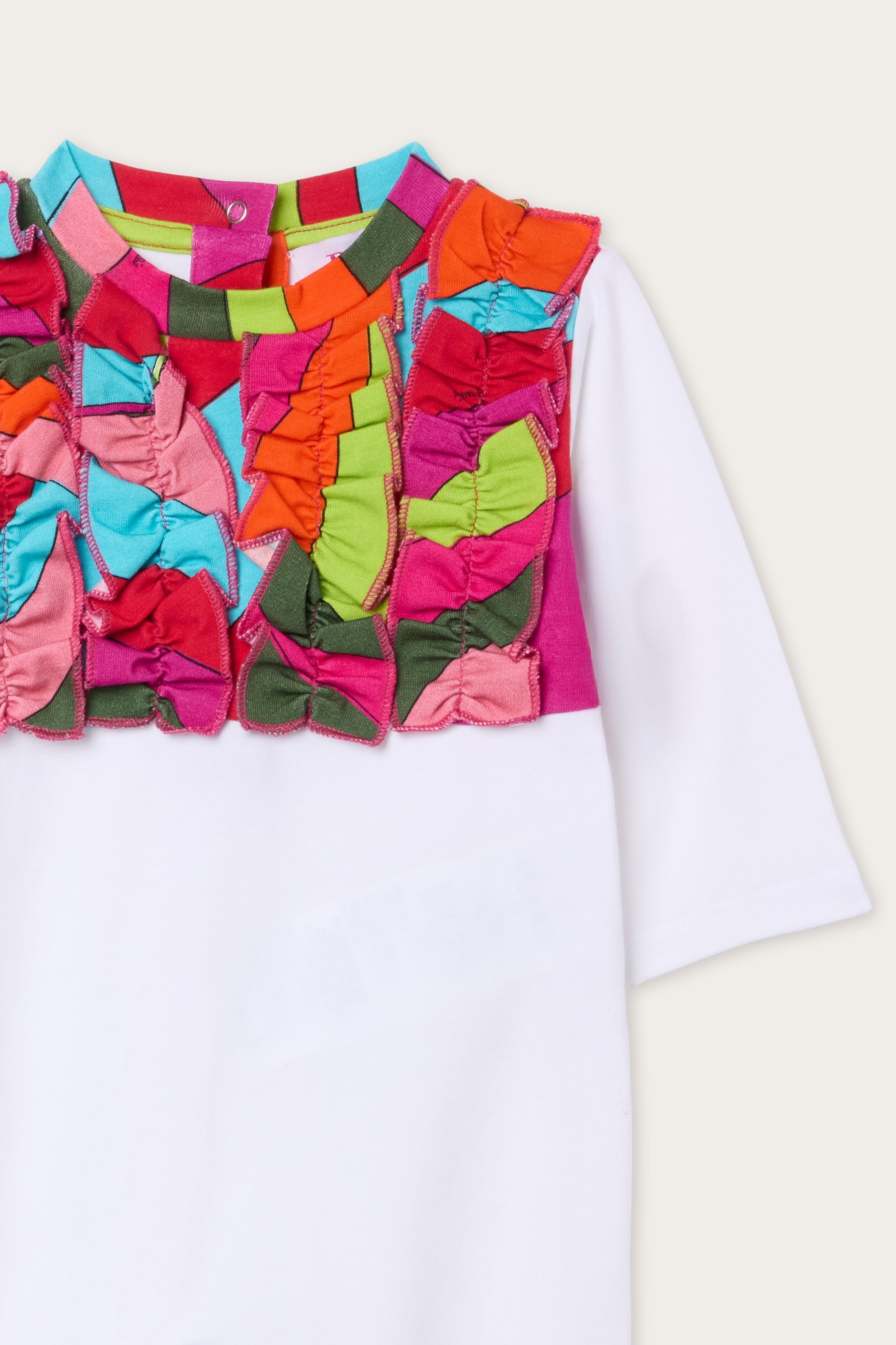 Emilio Pucci ensemble bébé coton fuchsia