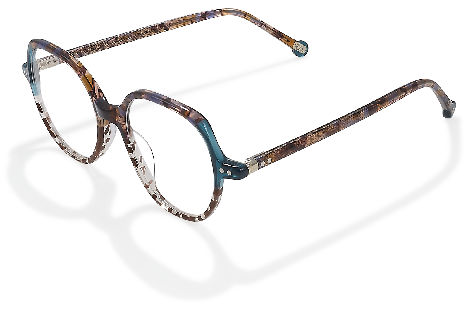 Clémence & Margaux La Petite Puce lunettes de vue noir brun