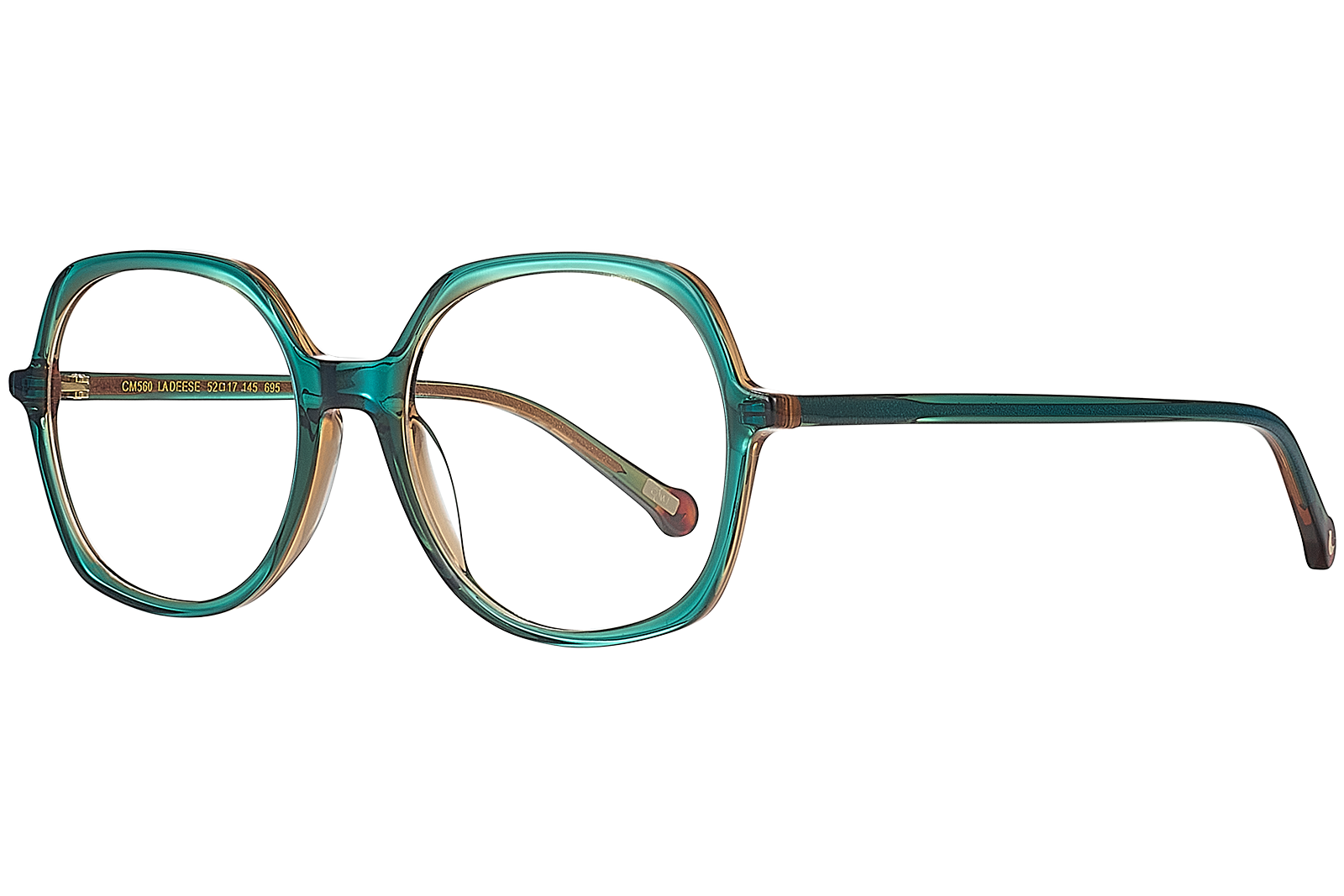 Clémence & Margaux Optiques La Déesse lunettes de vue vert tonneau