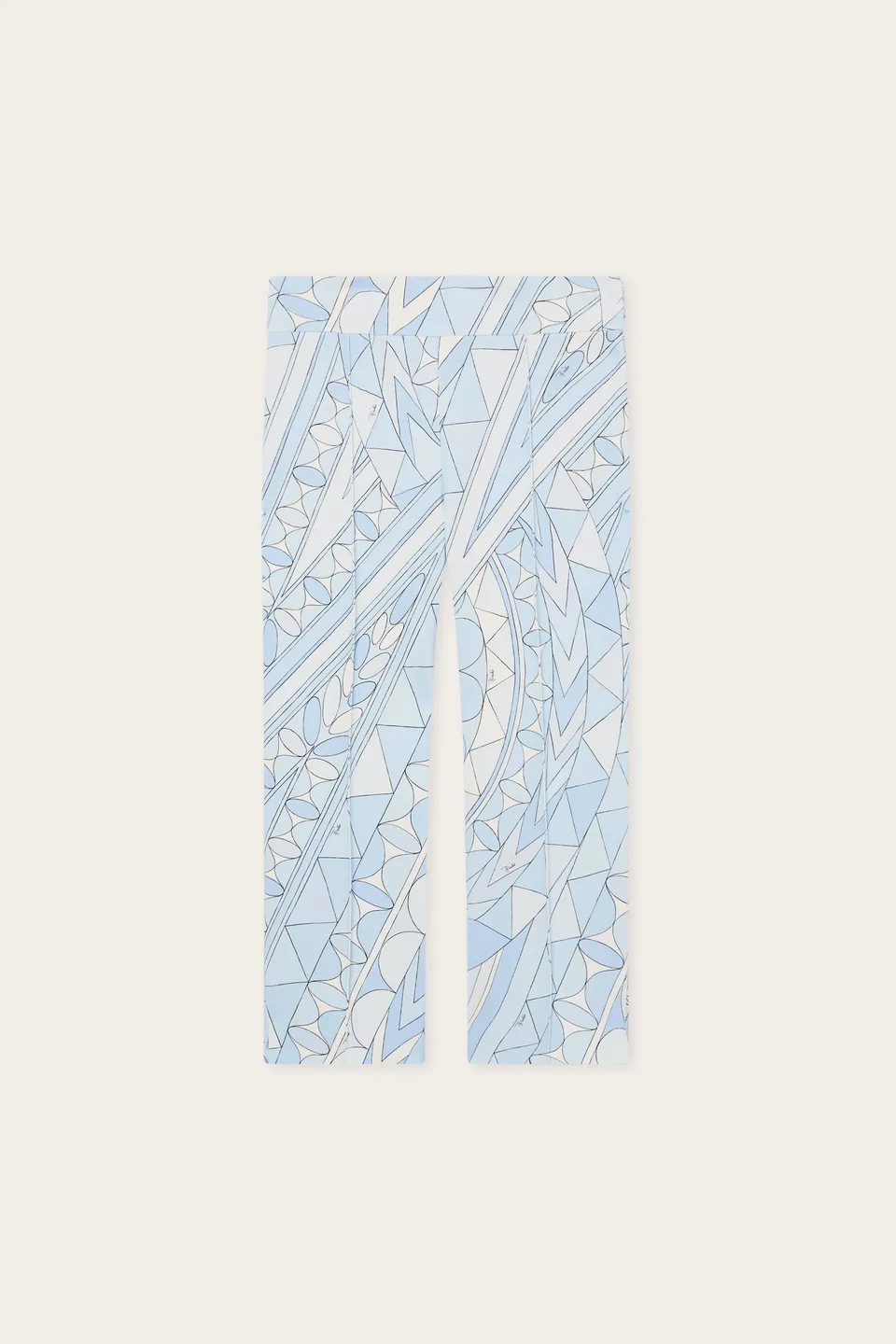 Emilio Pucci Capri short jersey bleu clair Manuba